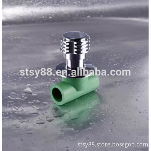 Good Price ppr pipe fitting, triangle concealed valve
